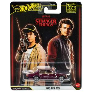 Hot Wheels Premium Pop Culture Stranger Things 1983 BMW 733i-USA Imports