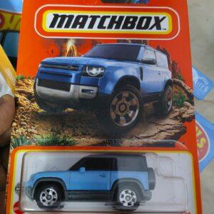 Match Box Land Rover Defender 90 (Imported Card)