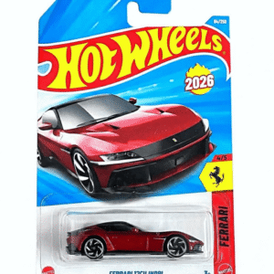 2026 Hot wheels E Case Ferrari 12Cilindri Red (USA Card)