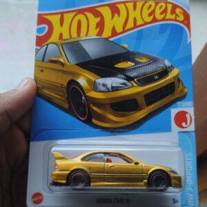 Hot Wheels HONDA CIVIC SI - Golden