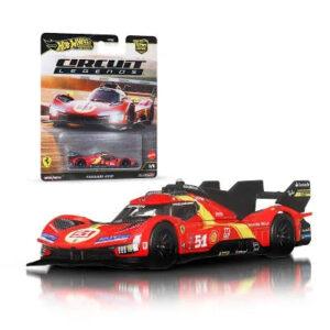 Hot Wheels Ferrari Circuit Legends 499p Premium (USA Card) Blister Damaged Car is in perfect condition
