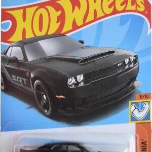 Hot Wheels Dodge Challenger SRT Demon - Black 2023(Indian Card)