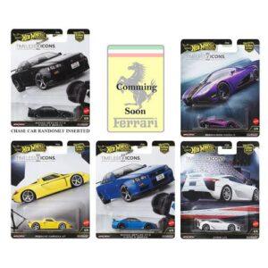 Hot Wheels Timeless Icon set of 5 (USA Cards)