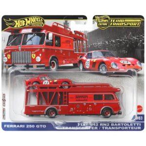 Hot Wheels Ferrari Team Transport Case - Set of 2 Pcs