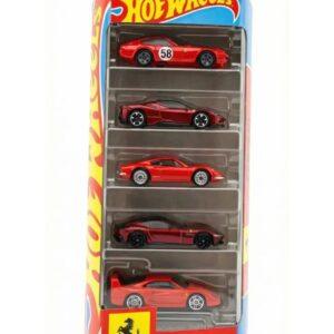 Hot Wheels Ferrari 5 Packs (USA imported -Pre order Eta : June 4th Week)