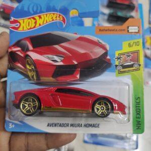 Hot Wheels Lamborghini Aventador Miura Homage (US Card)