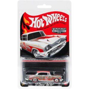 Hot Wheels '57 Chevy Bel Air Car, 2015 Zamac Edition Metal Vehicle