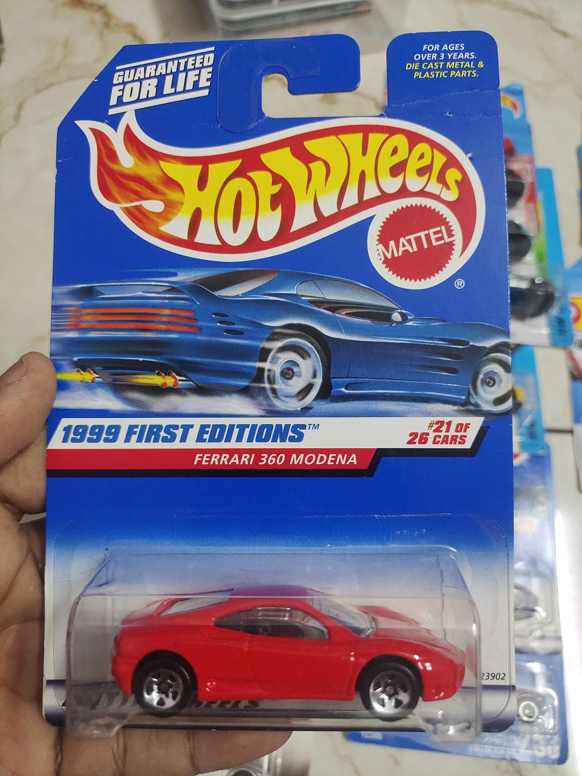 Hot Wheels Ferrari 360 Modena USA Card check card condition