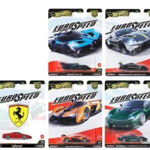 Hot Wheels 2025 Car Culture Eurospeed - Set Of 5