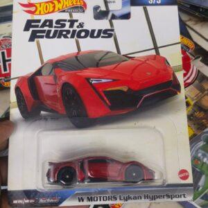 Hot Wheels Fast and Furious Lykan Hyper Sport Red