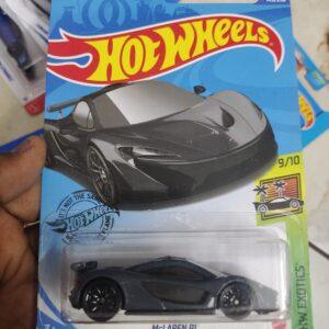 Hot Wheels McLaren P1 - Grey (US Imported) 2017 Year Card