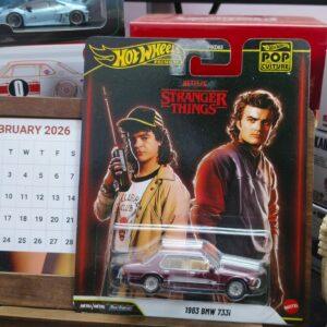 Hot Wheels Stranger Things 1983 BMW 733i (USA Cards)