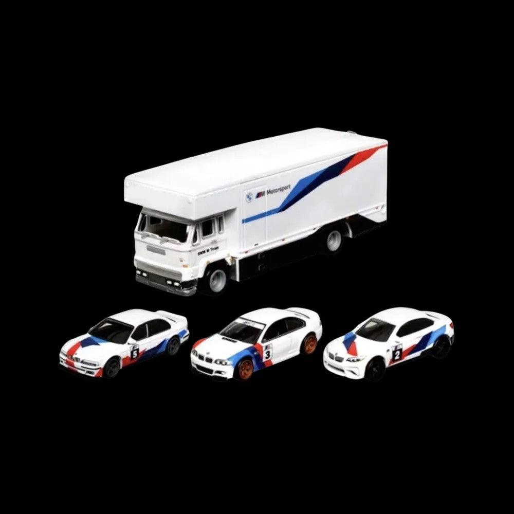 Hot Wheels Premium BMW Display Diecast Collection 4-Pack 1:64