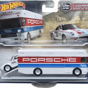 Hotwheels Team Transport Porsche 959(1986)Euro Hauler Imported 1:64